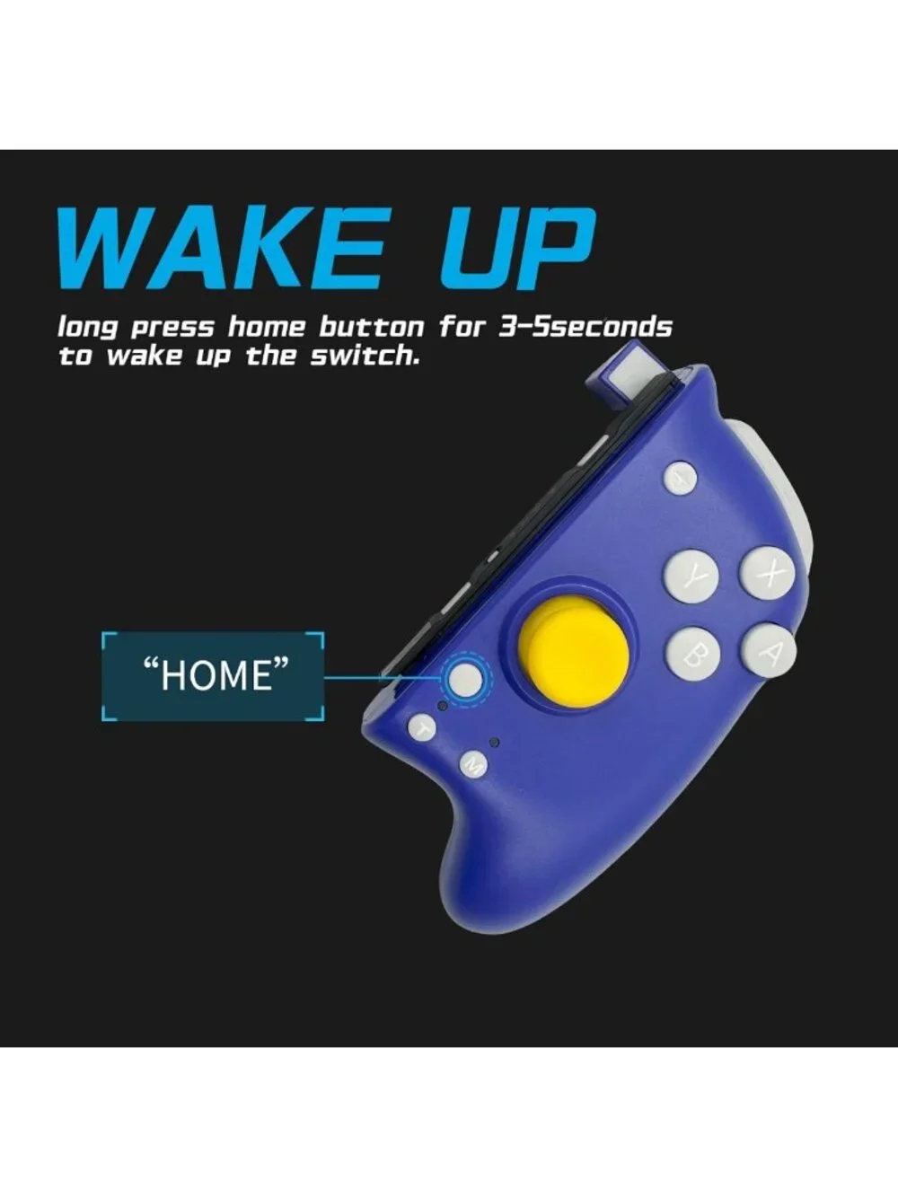 Wireless Joy Pad Controller for Switch OLED - Back Map, Turbo, Motion Control